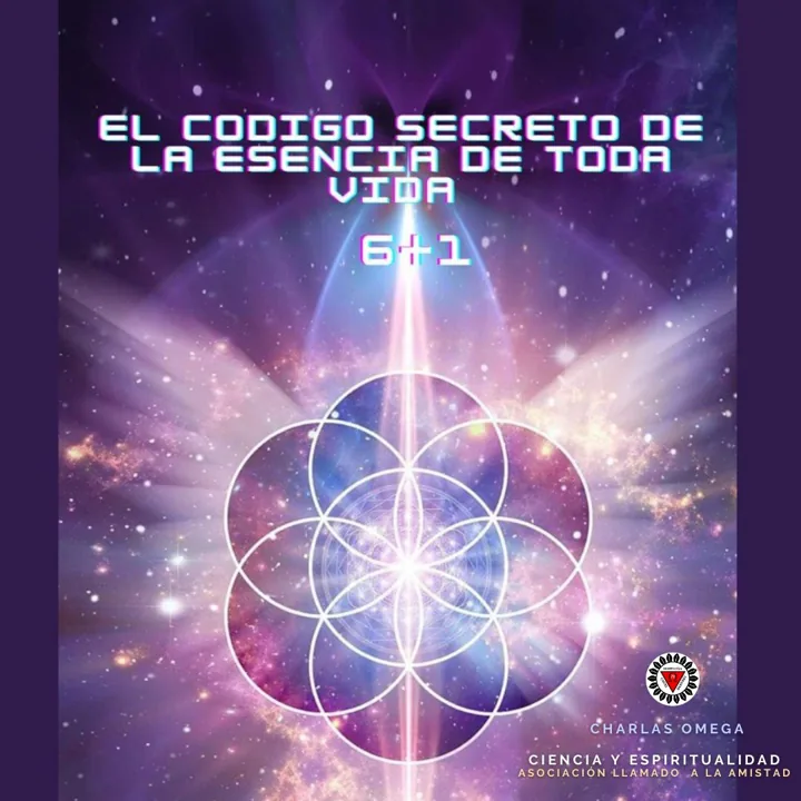 Cartel de la charla «El código secreto de la esencia de toda la vida 6+1»