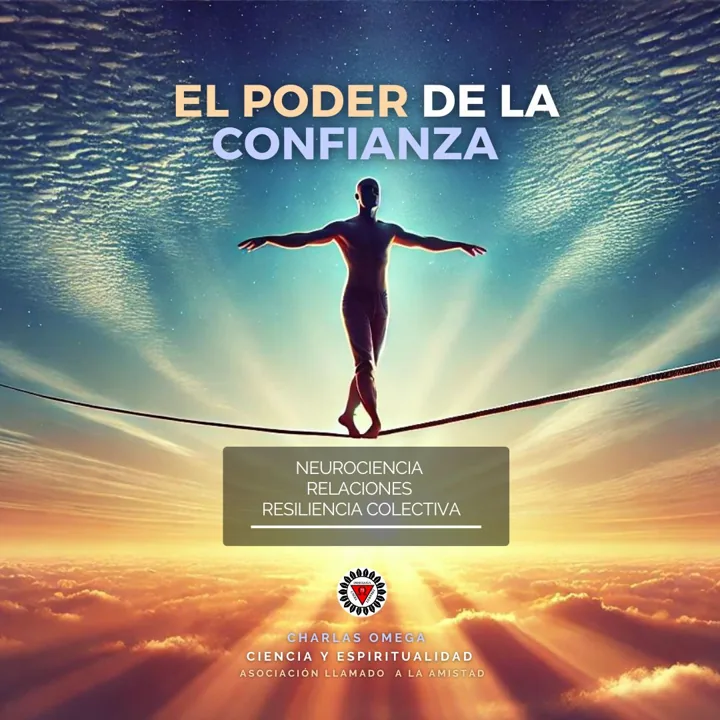 Cartel de la charla «El poder de la confianza»