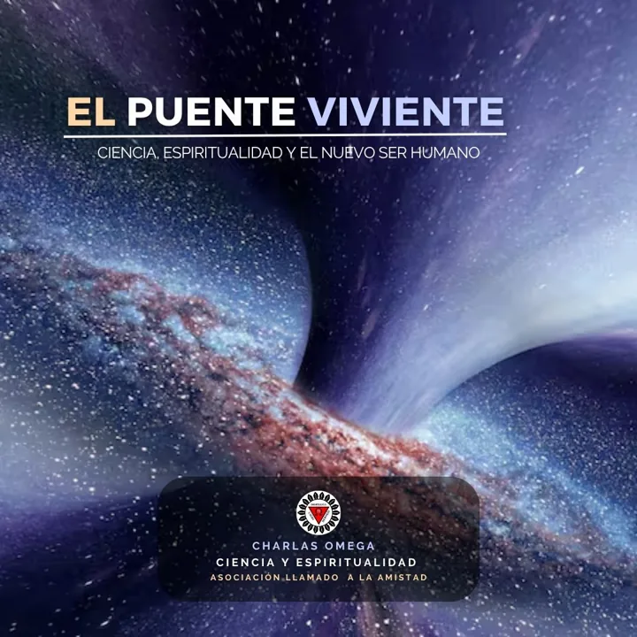 Cartel de la charla «El puente viviente»