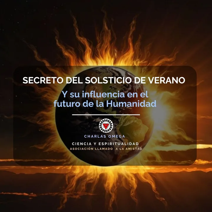 Cartel de la charla «Secreto del solsticio de verano»